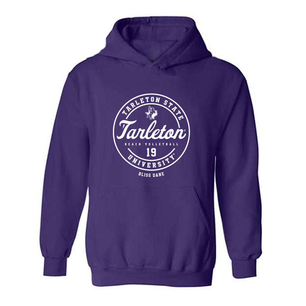Tarleton State - NCAA Beach Volleyball : Bliss Dane - Classic Fashion Shersey Hooded Sweatshirt-0