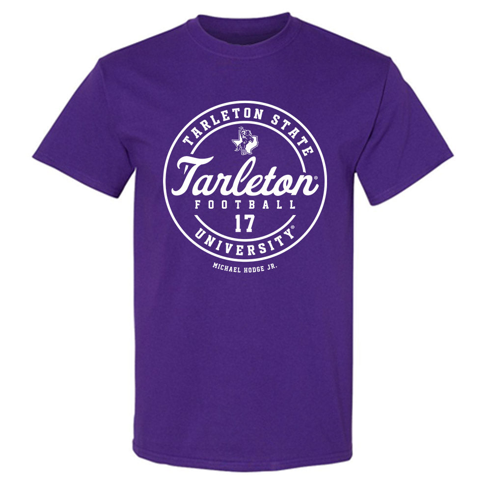 Tarleton State - NCAA Football : Michael Hodge Jr. - Classic Fashion Shersey T-Shirt-0