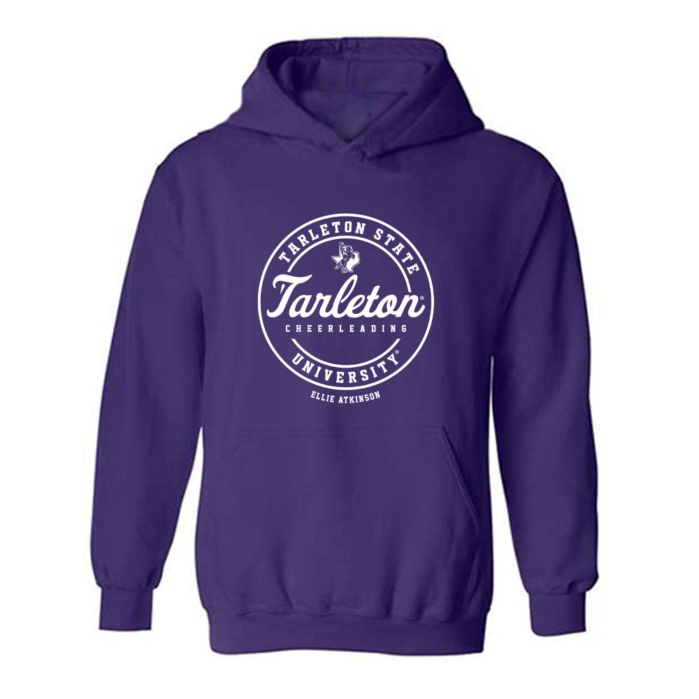 Tarleton State - NCAA Cheerleading : Ellie Atkinson - Classic Fashion Shersey Hooded Sweatshirt-0