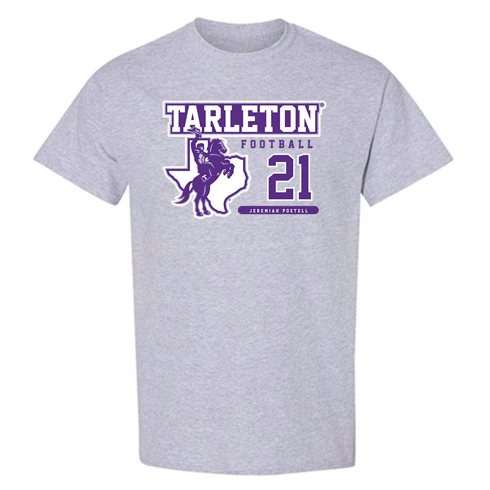 Tarleton State - NCAA Football : Jeremiah Postell - Classic Fashion Shersey T-Shirt-0