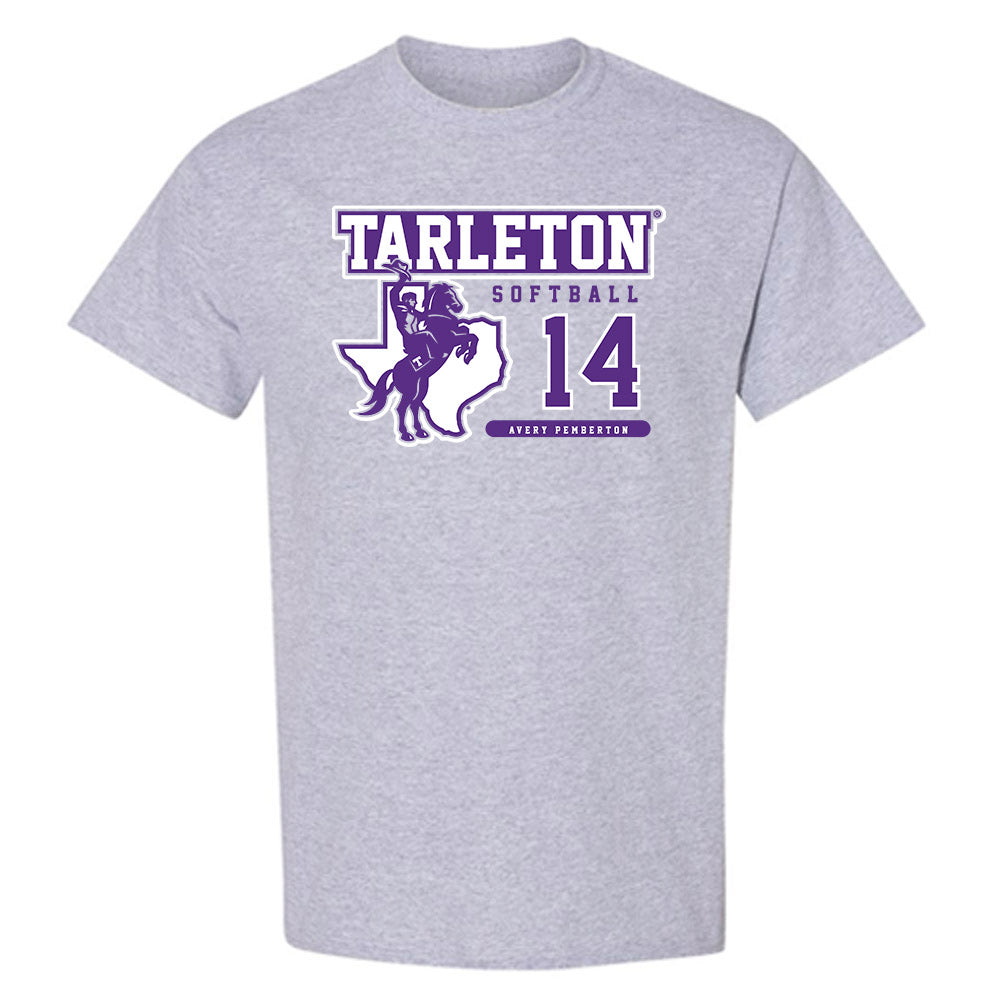 Tarleton State - NCAA Softball : Avery Pemberton - Classic Fashion Shersey T-Shirt-0