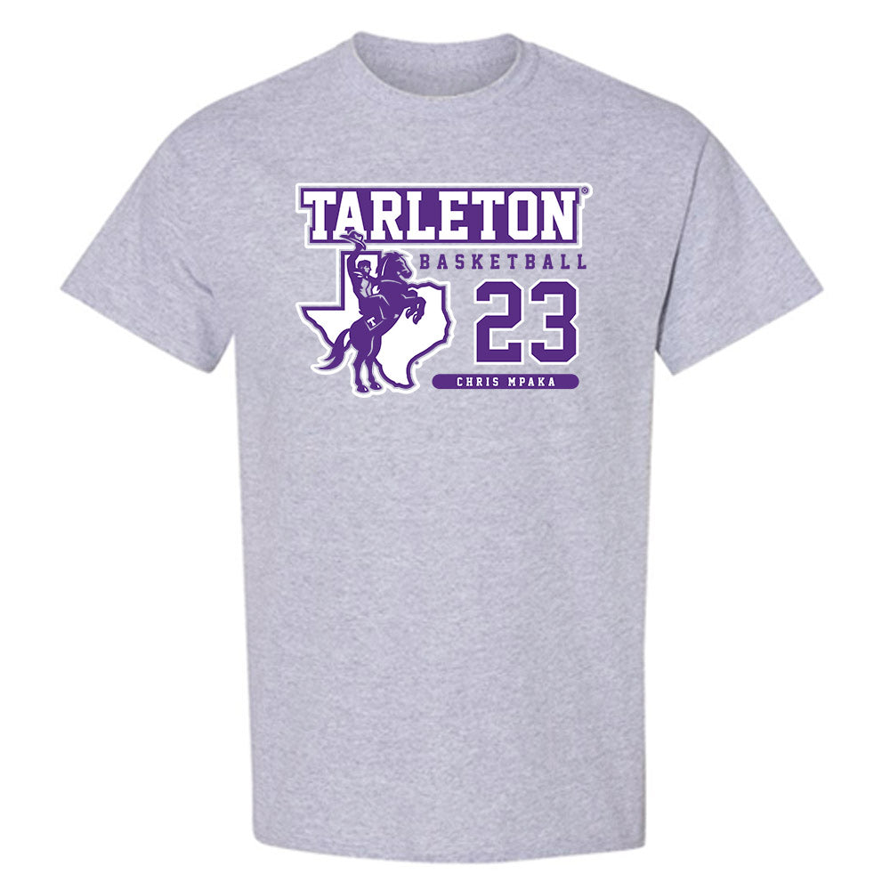 Tarleton State - NCAA Men's Basketball : Chris Mpaka - Classic Fashion Shersey T-Shirt-0