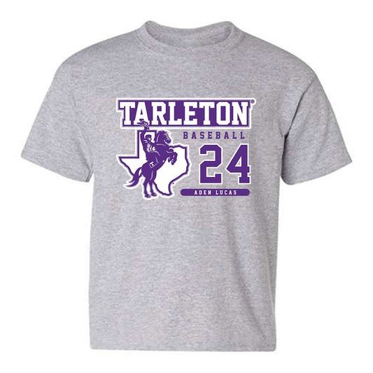 Tarleton State - NCAA Baseball : Aden Lucas - Classic Fashion Shersey Youth T-Shirt-0