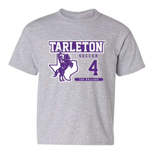 Tarleton State - NCAA Women's Soccer : Zoe Ballard - Classic Fashion Shersey Youth T-Shirt-0