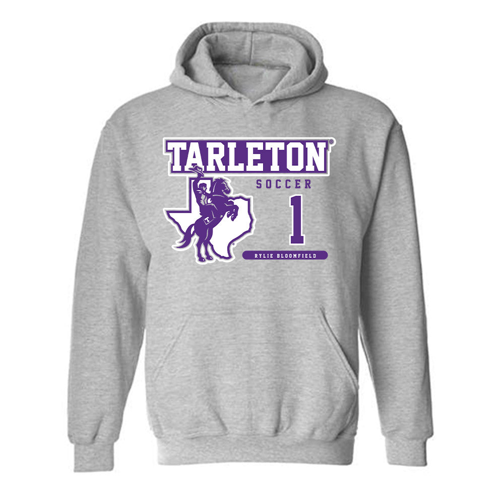 Tarleton State - NCAA Women's Soccer : Rylie Bloomfield - Classic Fashion Shersey Hooded Sweatshirt-0