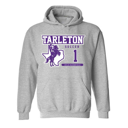 Tarleton State - NCAA Women's Soccer : Rylie Bloomfield - Classic Fashion Shersey Hooded Sweatshirt-0