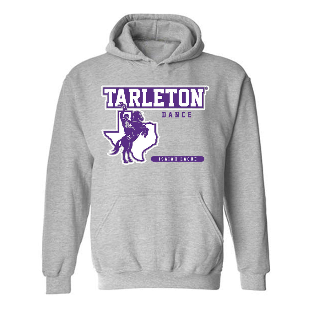 Tarleton State - NCAA Dance Team : Isaiah LaQue - Classic Fashion Shersey Hooded Sweatshirt-0