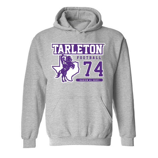 Tarleton State - NCAA Football : Kariem Al Soufi - Classic Fashion Shersey Hooded Sweatshirt