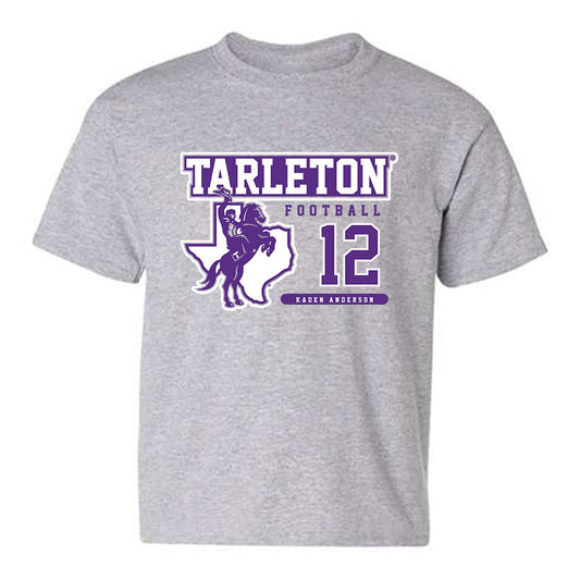 Tarleton State - NCAA Football : Kaden Anderson - Classic Fashion Shersey Youth T-Shirt-0