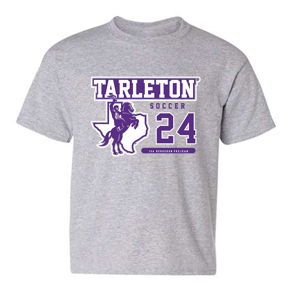 Tarleton State - NCAA Women's Soccer : Isa Bergeron-Prejean - Classic Fashion Shersey Youth T-Shirt-0