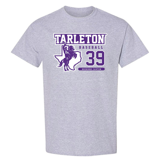 Tarleton State - NCAA Baseball : Brendon Carter - Classic Fashion Shersey T-Shirt-0