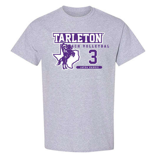 Tarleton State - NCAA Beach Volleyball : Jayda Harris - Classic Fashion Shersey T-Shirt-0