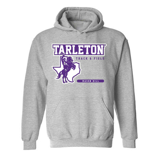  - NCAA Men's Track & Field : Mason Hill - Classic Fashion Shersey Hooded Sweatshirt-0