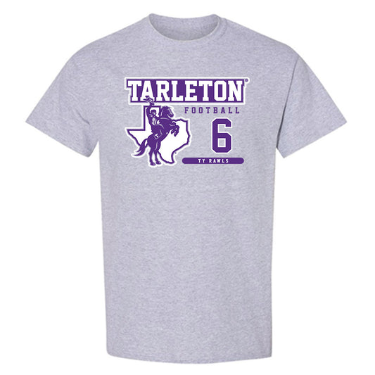 Tarleton State - NCAA Football : Ty Rawls - Classic Fashion Shersey T-Shirt