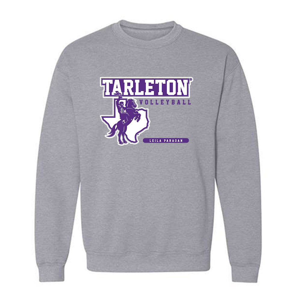 Tarleton State - NCAA Women's Volleyball : Leila Paraoan - Classic Fashion Shersey Crewneck Sweatshirt-0