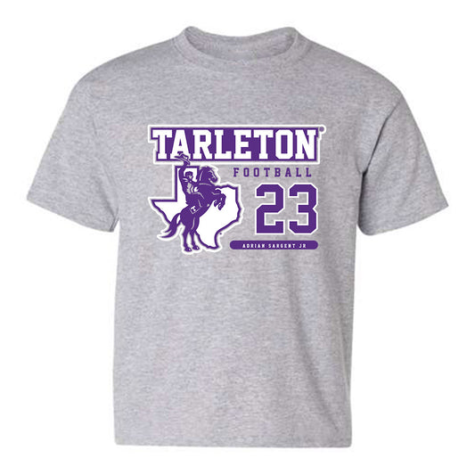 Tarleton State - NCAA Football : Adrian Sargent Jr - Youth T-Shirt