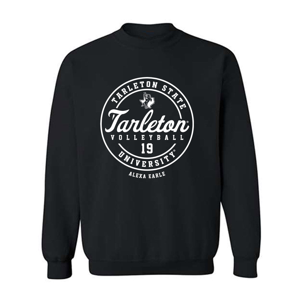 Tarleton State - NCAA Women's Volleyball : Alexa Earle - Classic Fashion Shersey Crewneck Sweatshirt-0