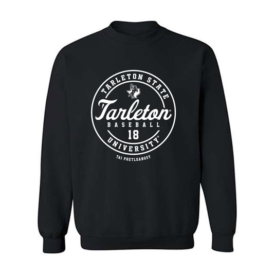 Tarleton State - NCAA Baseball : Tai Phetluangsy - Classic Fashion Shersey Crewneck Sweatshirt-0