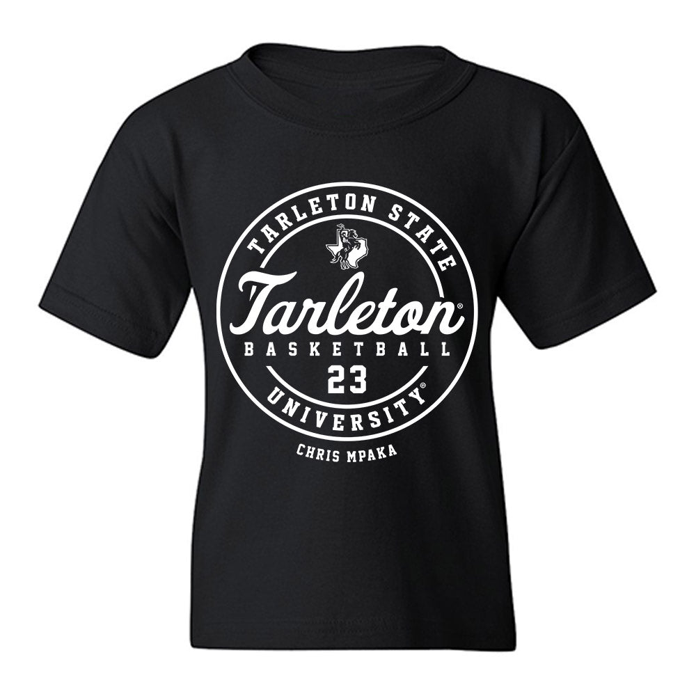 Tarleton State - NCAA Men's Basketball : Chris Mpaka - Classic Fashion Shersey Youth T-Shirt-0