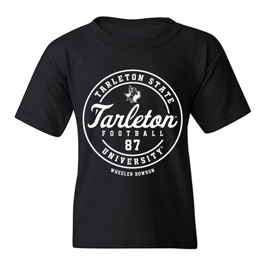 Tarleton State - NCAA Football : Wheeler Bowron - Classic Fashion Shersey Youth T-Shirt-0