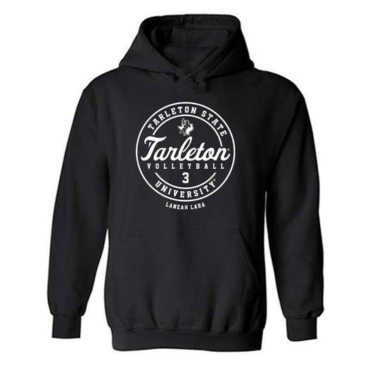 Tarleton State - NCAA Women's Volleyball : LaNeah Lara - Classic Fashion Shersey Hooded Sweatshirt-0