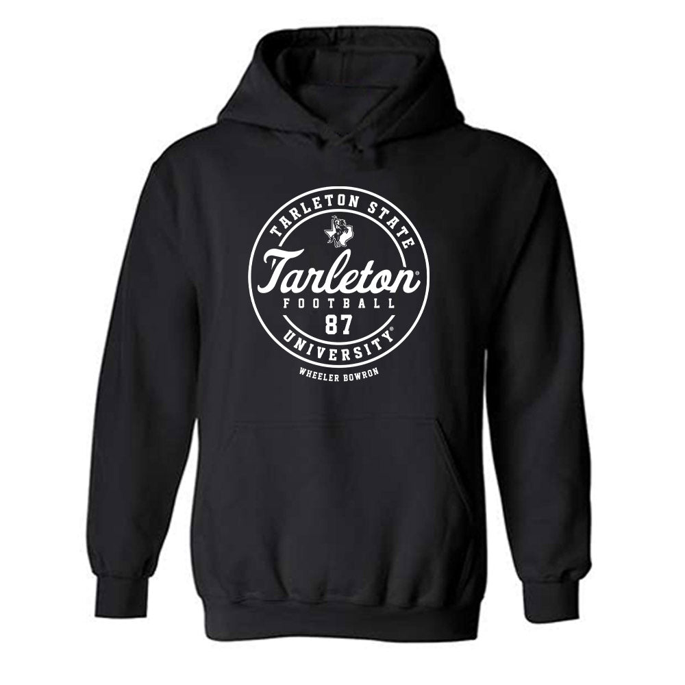 Tarleton State - NCAA Football : Wheeler Bowron - Classic Fashion Shersey Hooded Sweatshirt-0