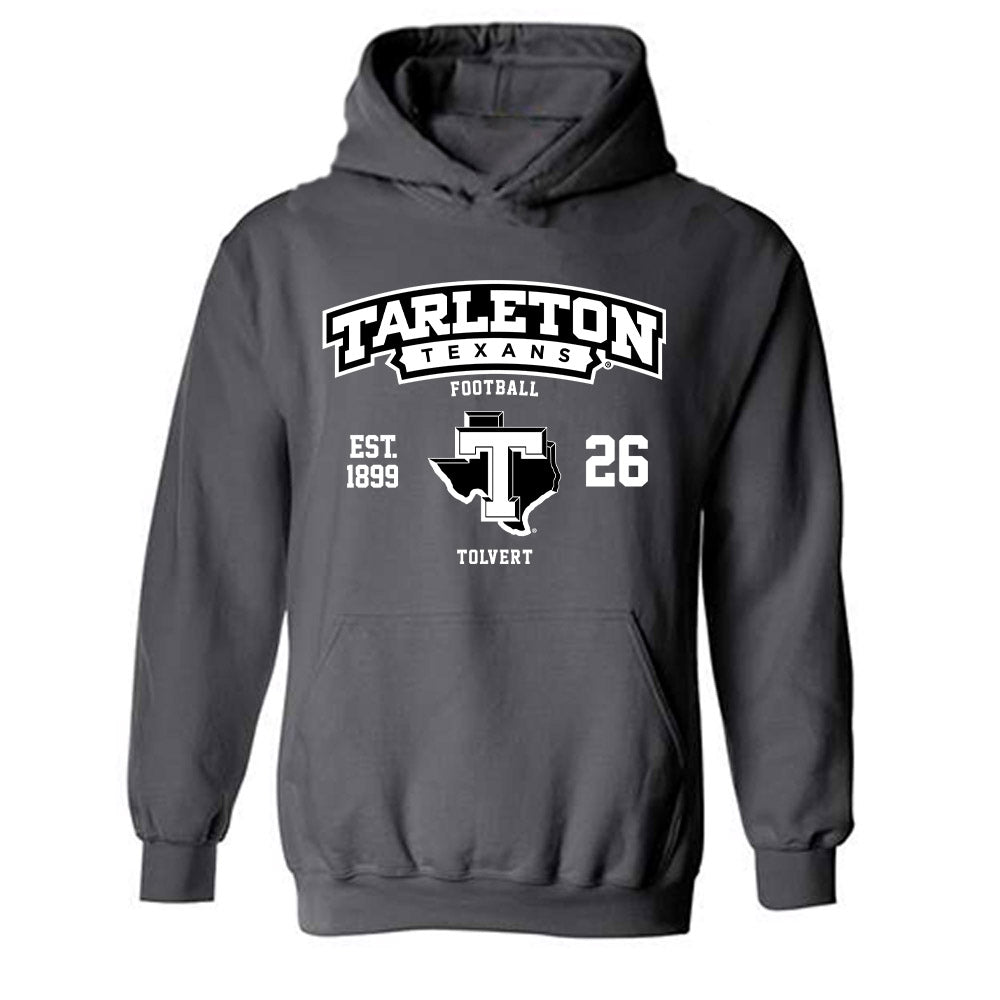 Tarleton State - NCAA Football : Brandon Tolvert - Classic Fashion Shersey Hooded Sweatshirt-0