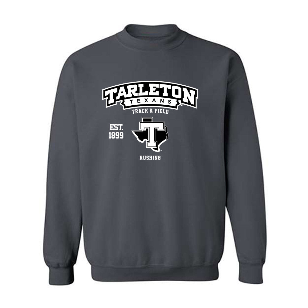 Tarleton State - NCAA Women's Track & Field : Ava Rushing - Classic Fashion Shersey Crewneck Sweatshirt-0