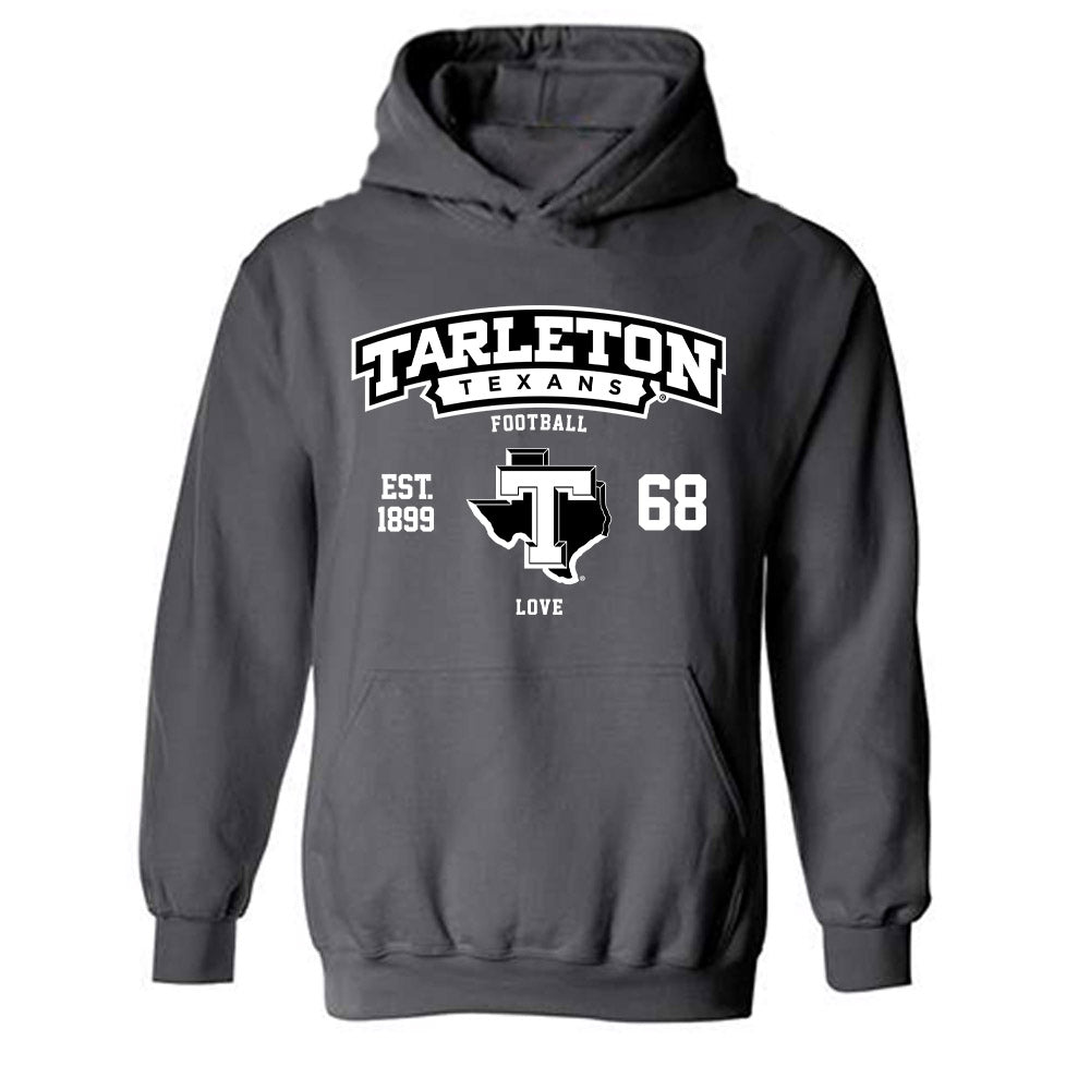 Tarleton State - NCAA Football : Jordan Love - Classic Fashion Shersey Hooded Sweatshirt-0