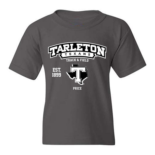 Tarleton State - NCAA Men's Track & Field : Timothy Price - Classic Fashion Shersey Youth T-Shirt-0