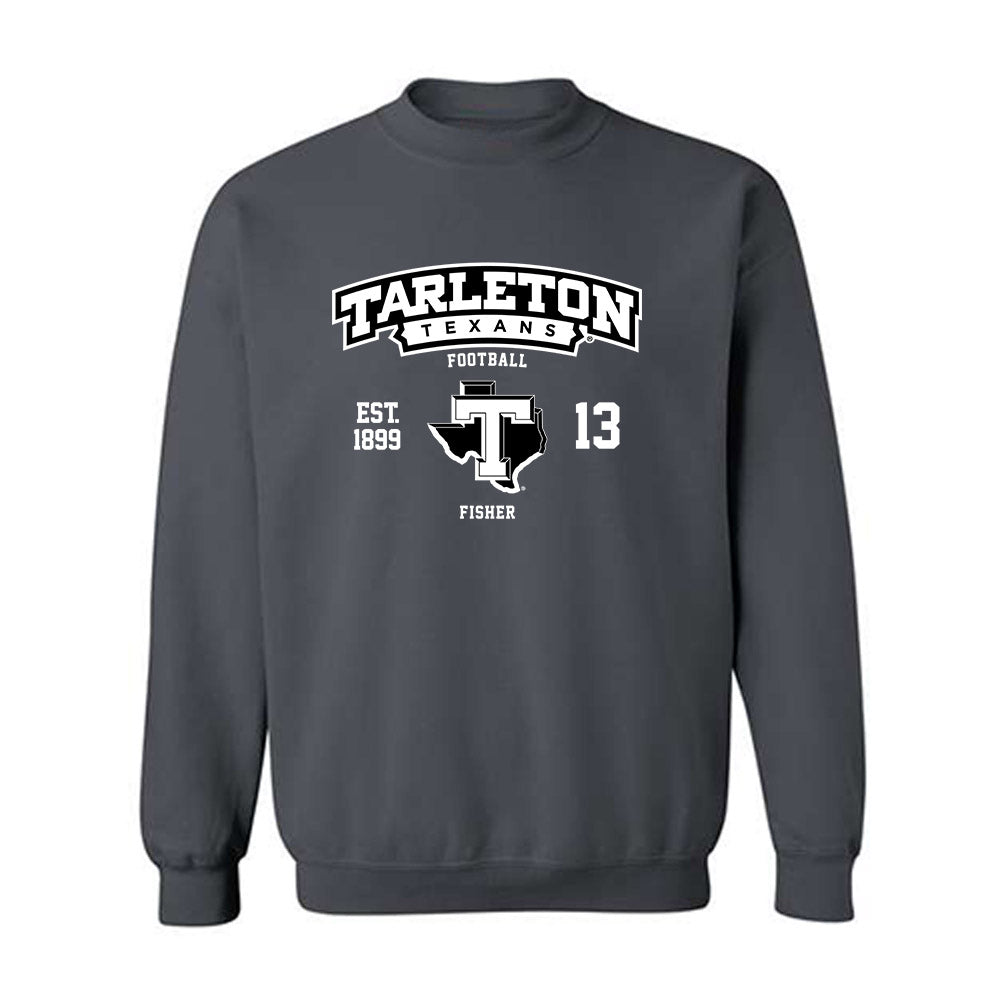 Tarleton State - NCAA Football : Marsean Fisher - Classic Fashion Shersey Crewneck Sweatshirt-0
