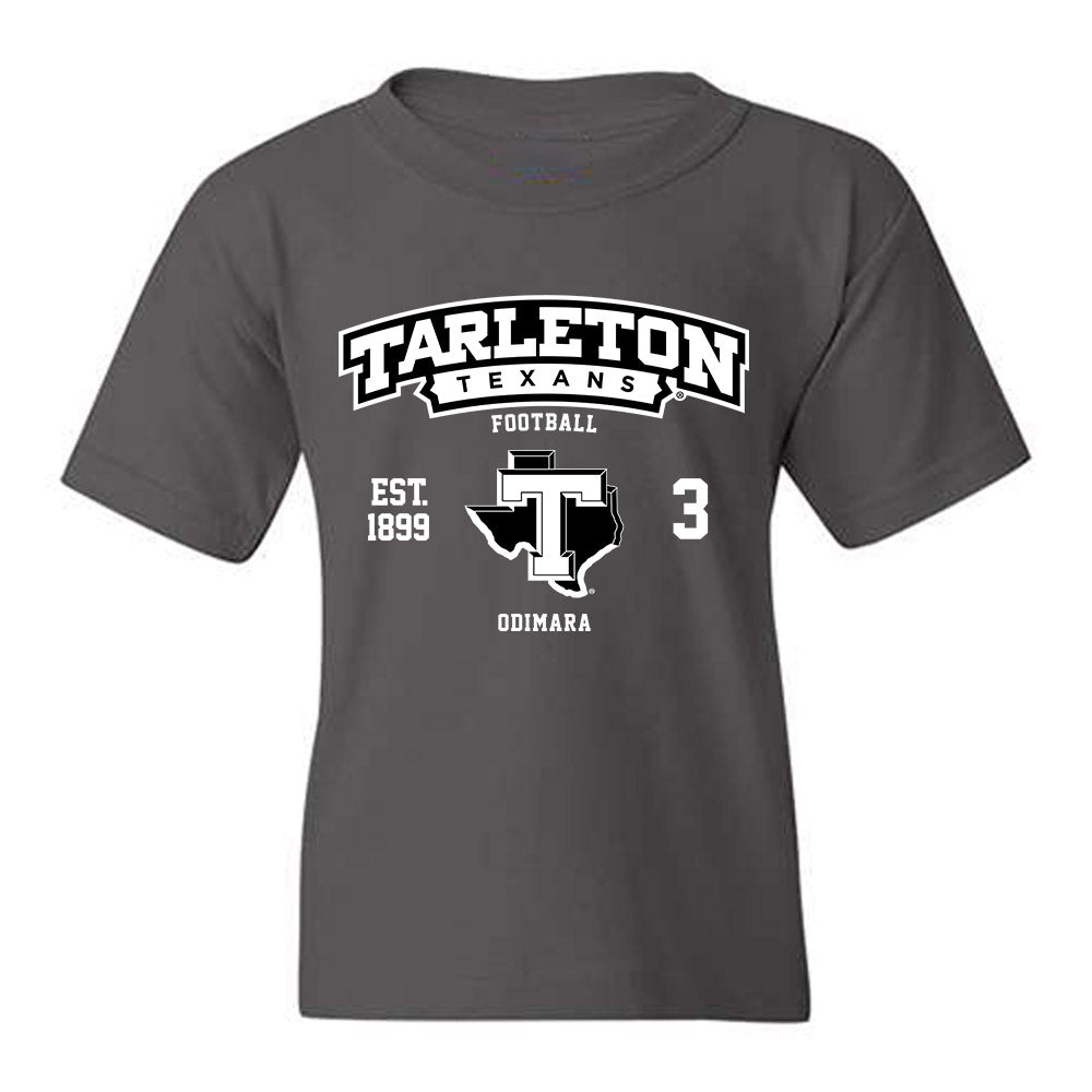 Tarleton State - NCAA Football : Les Odimara - Classic Fashion Shersey Youth T-Shirt-0