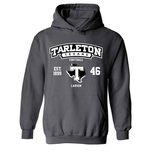 Tarleton State - NCAA Football : Brad Larson - Classic Fashion Shersey Hooded Sweatshirt-0