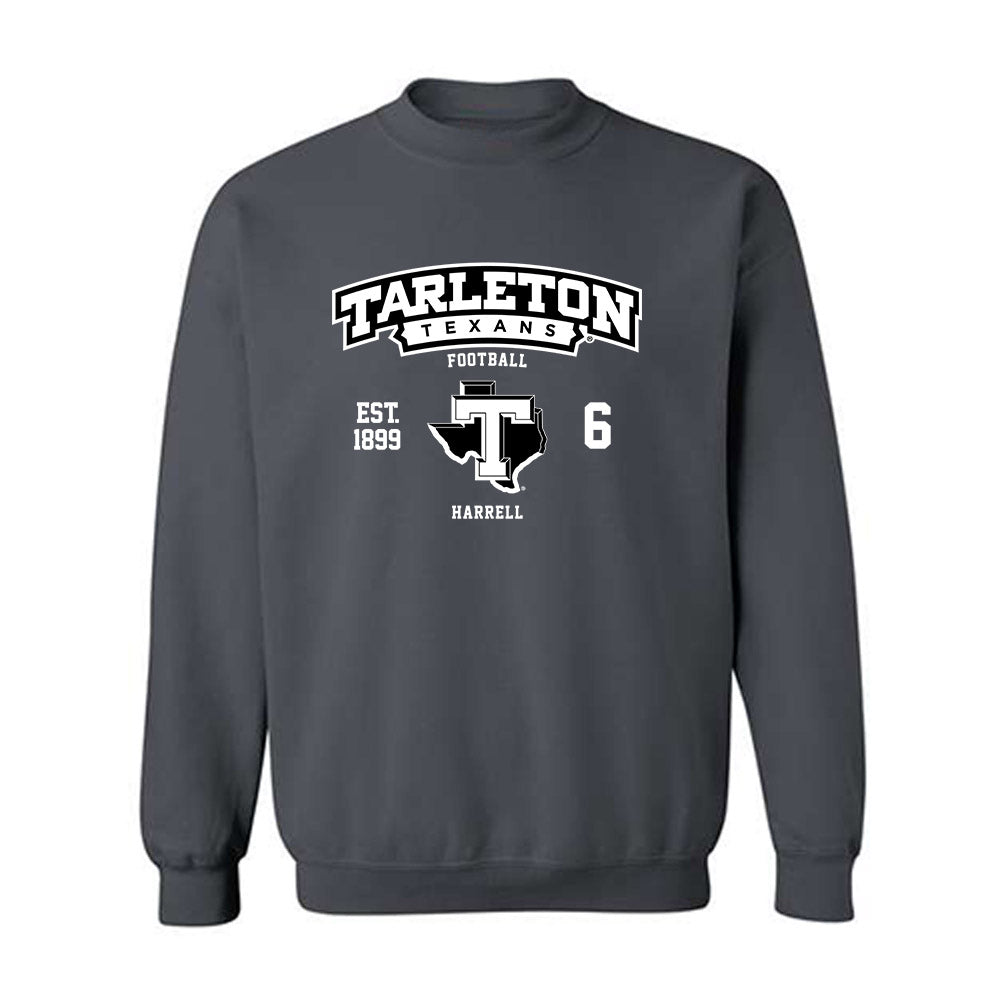 Tarleton State - NCAA Football : Ajai Harrell - Classic Fashion Shersey Crewneck Sweatshirt-0