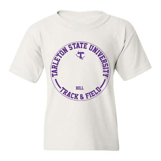 Tarleton State - NCAA Women's Track & Field : Mackenzie Hill - Classic Fashion Shersey Youth T-Shirt-0
