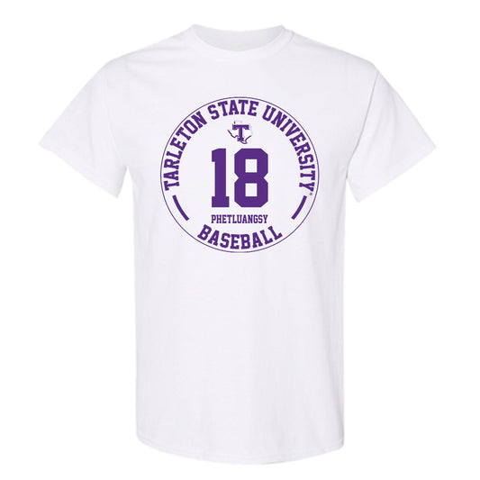 Tarleton State - NCAA Baseball : Tai Phetluangsy - Classic Fashion Shersey T-Shirt-0