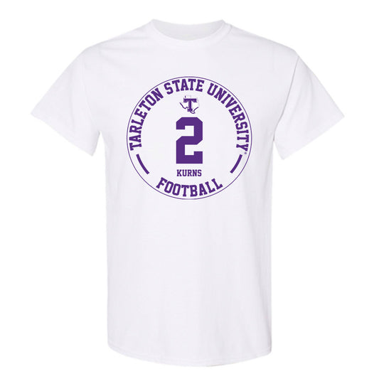 Tarleton State - NCAA Football : Kasyus Kurns - Classic Fashion Shersey T-Shirt