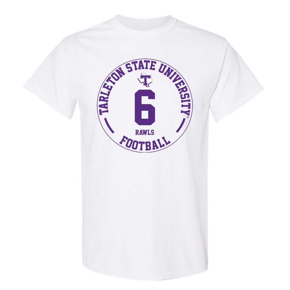 Tarleton State - NCAA Football : Ty Rawls - Classic Fashion Shersey T-Shirt