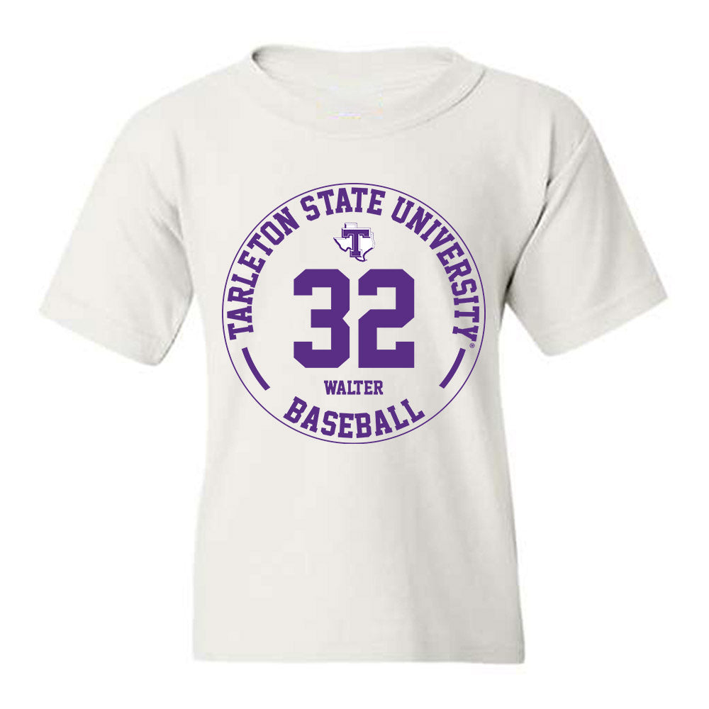 Tarleton State - NCAA Baseball : Corbin Walter - Classic Fashion Shersey Youth T-Shirt-0