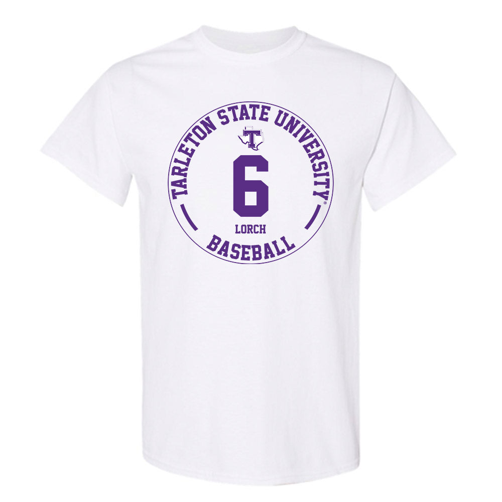 Tarleton State - NCAA Baseball : Carson Lorch - Classic Fashion Shersey T-Shirt-0
