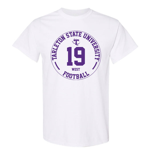 Tarleton State - NCAA Football : Trevon West - Classic Fashion Shersey T-Shirt-0
