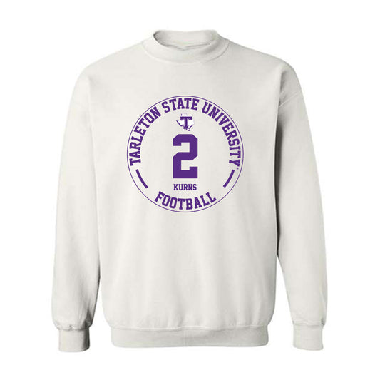 Tarleton State - NCAA Football : Kasyus Kurns - Classic Fashion Shersey Crewneck Sweatshirt