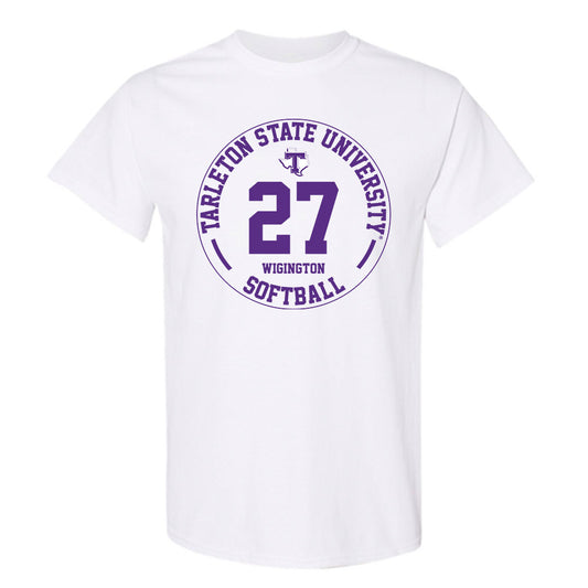 Tarleton State - NCAA Softball : Hailey Wigington - Classic Fashion Shersey T-Shirt-0