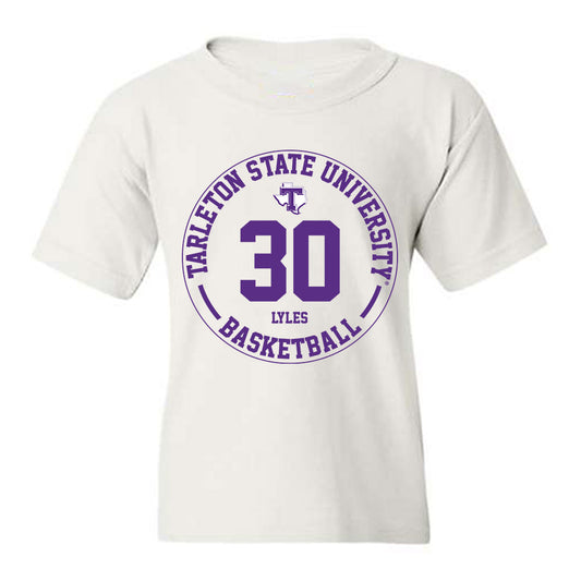Tarleton State - NCAA Women's Basketball : Caroline Lyles - Classic Fashion Shersey Youth T-Shirt-0