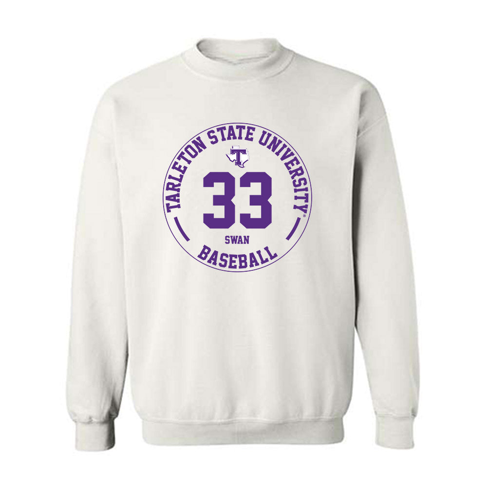Tarleton State - NCAA Baseball : Kasey Swan - Classic Fashion Shersey Crewneck Sweatshirt-0