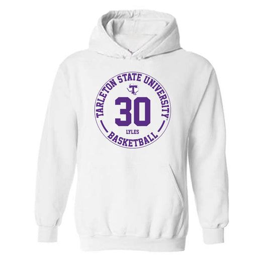Tarleton State - NCAA Women's Basketball : Caroline Lyles - Classic Fashion Shersey Hooded Sweatshirt-0