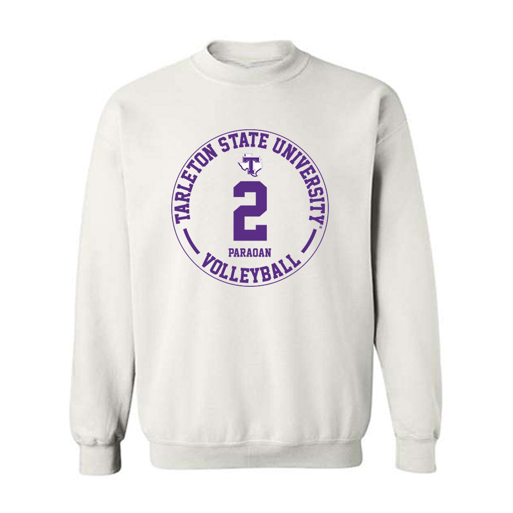 Tarleton State - NCAA Women's Volleyball : Leila Paraoan - Classic Fashion Shersey Crewneck Sweatshirt-0