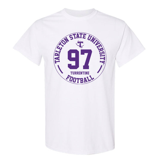 Tarleton State - NCAA Football : James Turrentine - Classic Fashion Shersey T-Shirt-0
