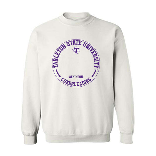 Tarleton State - NCAA Cheerleading : Ellie Atkinson - Classic Fashion Shersey Crewneck Sweatshirt-0