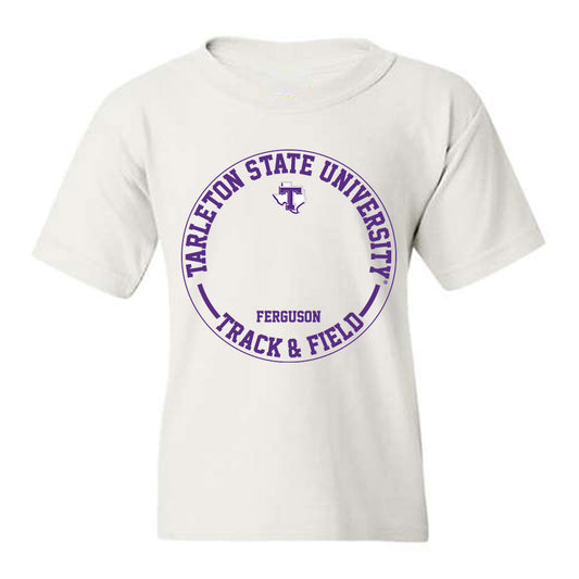 Tarleton State - NCAA Men's Track & Field : Jordan Ferguson - Classic Fashion Shersey Youth T-Shirt-0